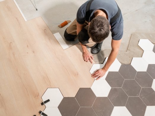 Flooring installation services in Siler City